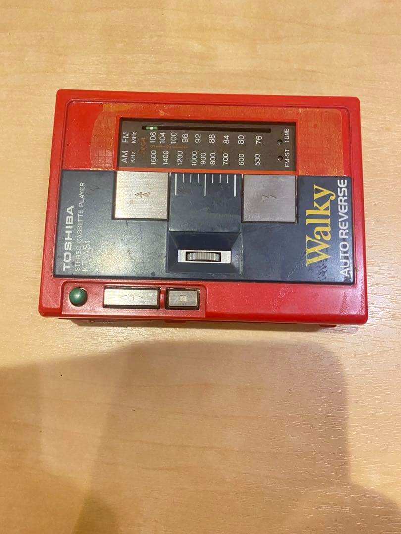 TOSHIBA 東芝 KT-AS1オートリバースカセットプレーヤー 動作未確認