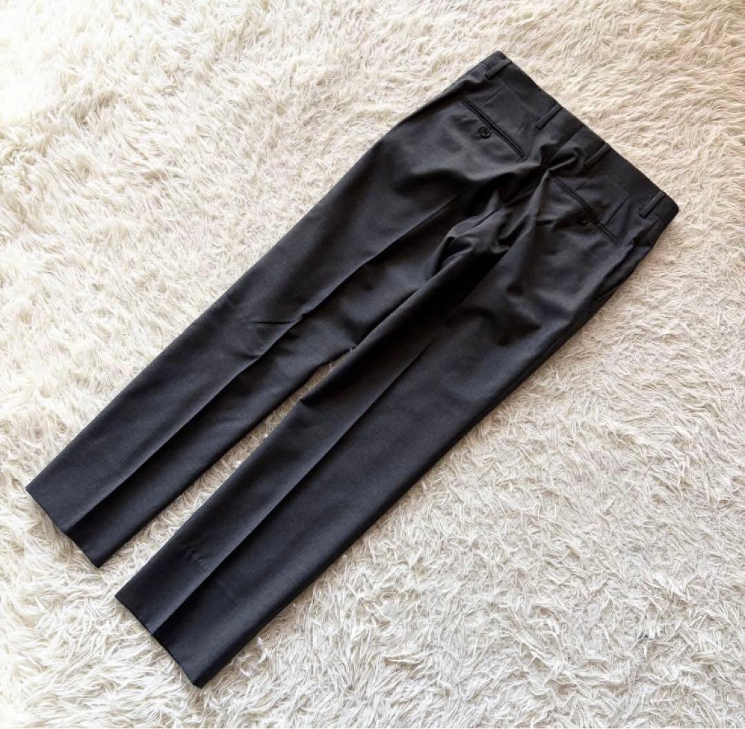 極美品　Lardini ラルディーニ　スリーピース　グレー　ウール　サイズ46