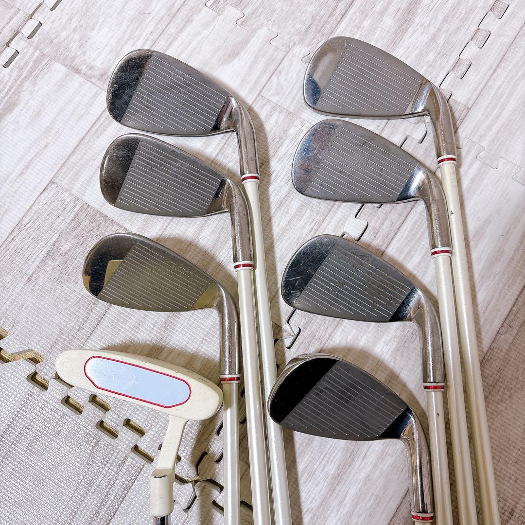 左利き ルーズベルトテディベア ゴルフクラブ レディースセット 12本 レフティ