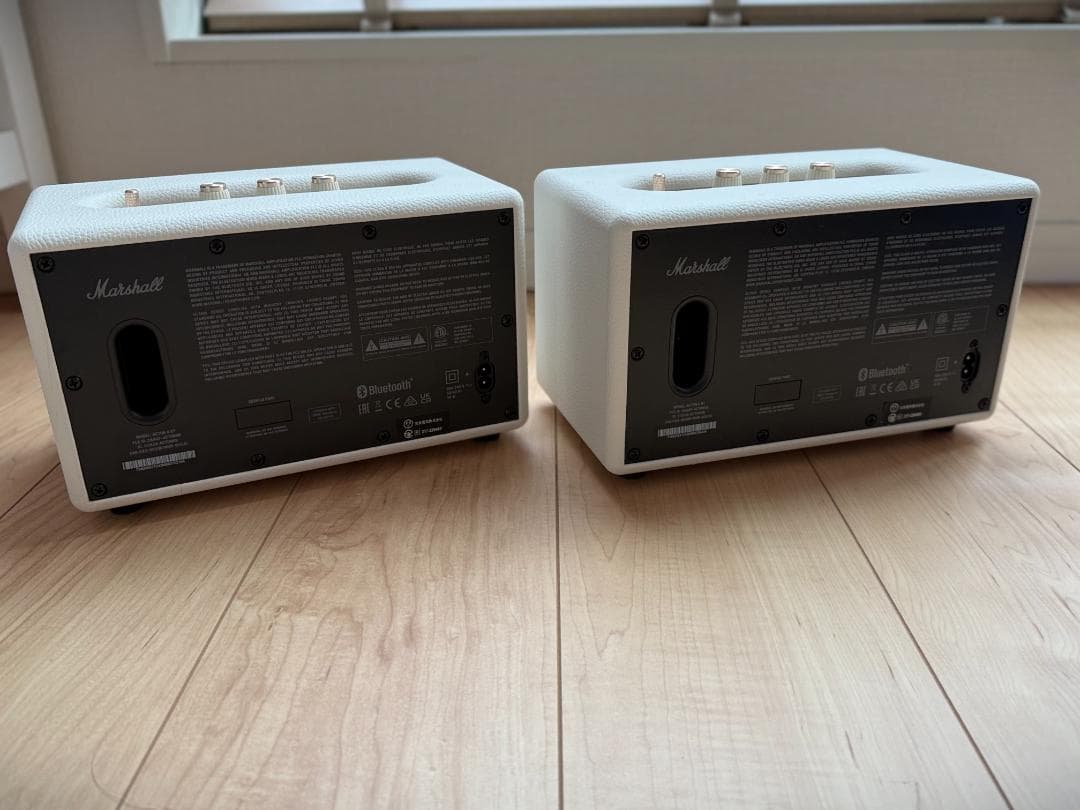 ルナ様【美品】Marshall ACTON II ホワイト ペア