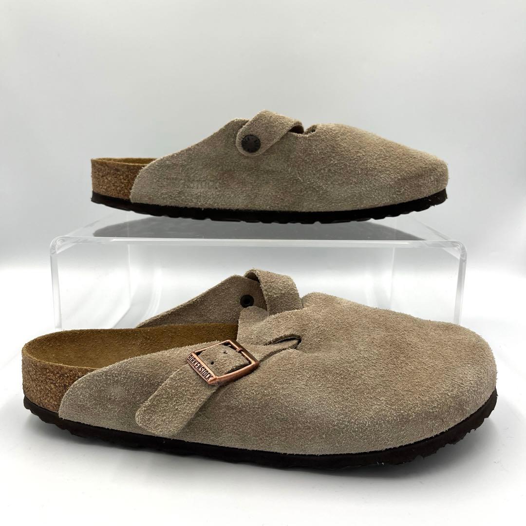 美品40BIRKENSTOCK ボストン トープ サンダルレギュラー幅