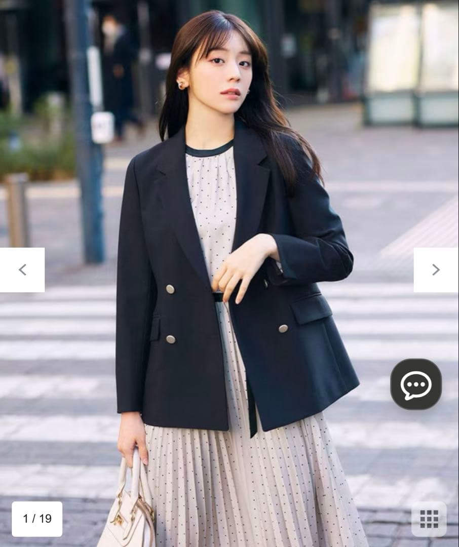 試着のみ♡ANYSIS褒めらレディテーラード ジャケット