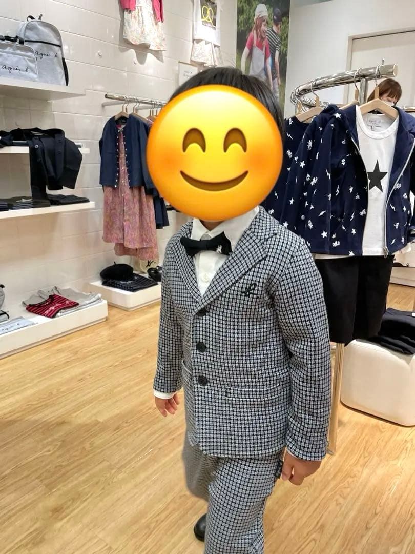 rucky＊k アニエスベー キッズ フォーマルスーツ ４点 120