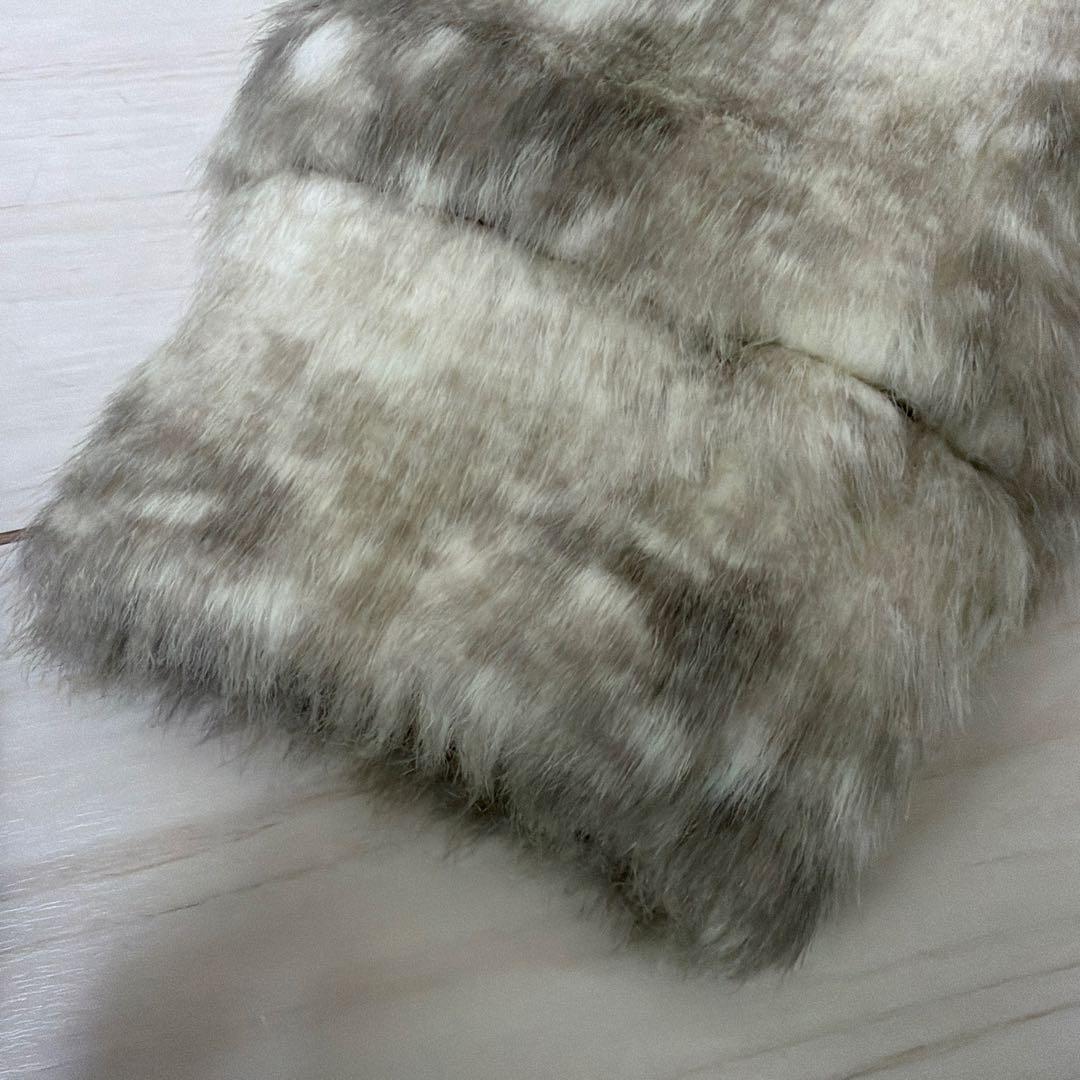 希少　完売　美品　ツモリチサト ゴマアザラシ　ファーブルゾン　パーカー　正規品