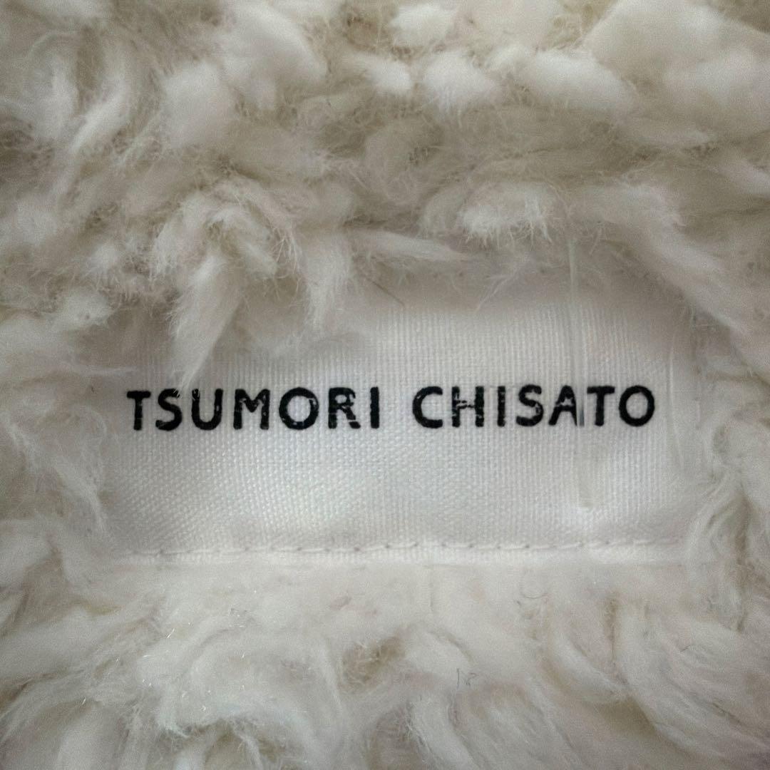 希少　完売　美品　ツモリチサト ゴマアザラシ　ファーブルゾン　パーカー　正規品