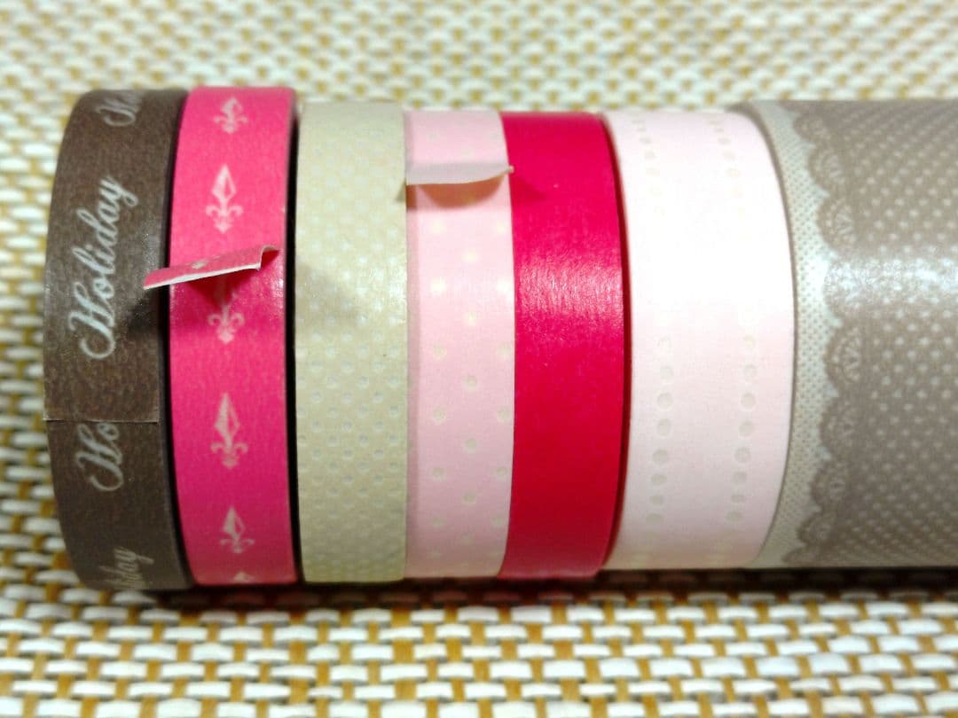 マークス マスキングテープ ダイアリー用 ドット グリッドメモ 細幅