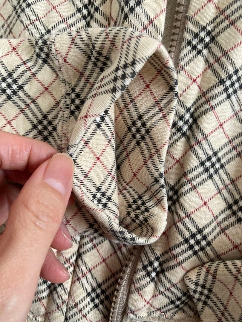 田中　野夫　BURBERRYBLUE LABEL ノバチェック ジャケット