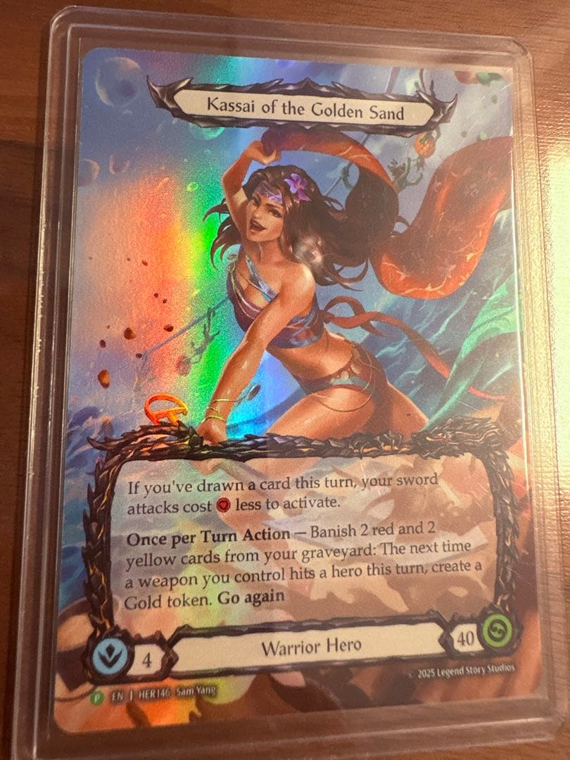 Kassai of the Golden Sand プロモ RF FaB