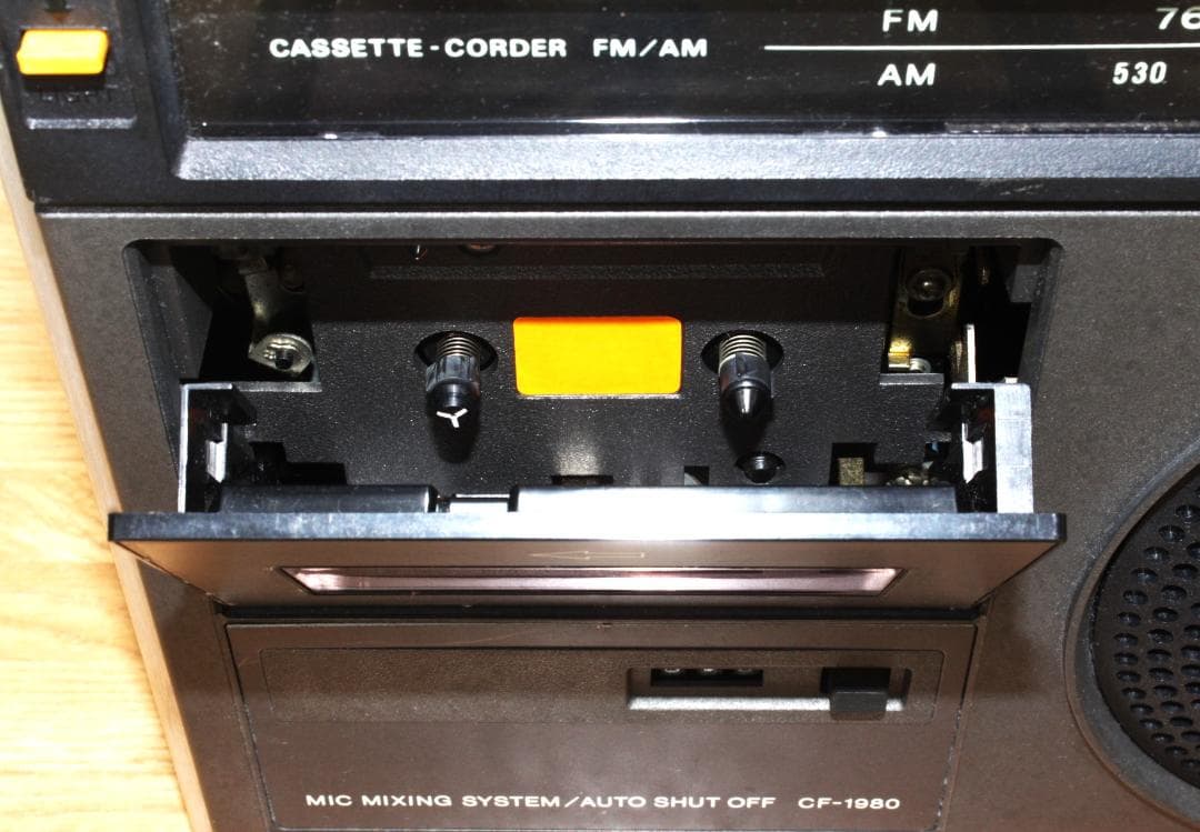 ♪SONY CASSETTE-CORDER FM/AM CF-1980【06】♪