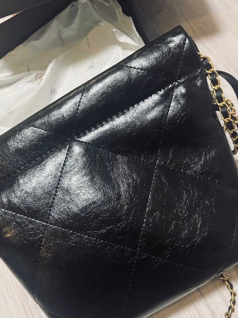 シャネル 海外限定VIPノベルティ チェーンショルダーバッグ ブラック ポーチ付