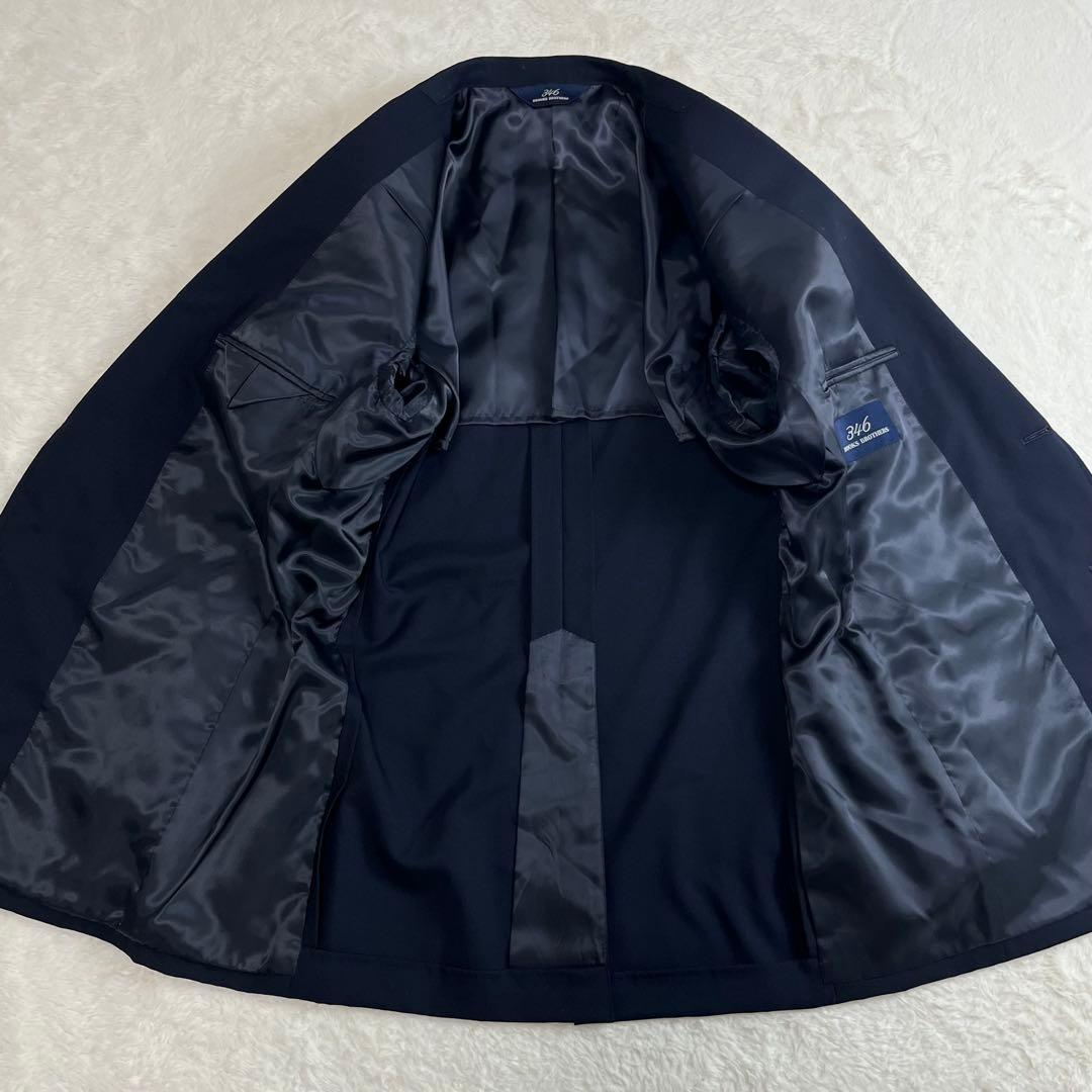 ブルックスブラザーズ 紺ブレ シングル ジャケット 金ボタン 346