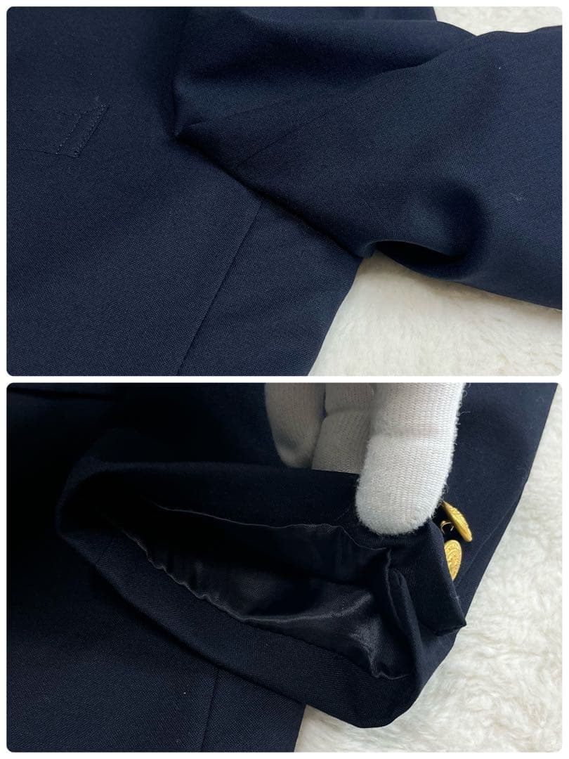 ブルックスブラザーズ 紺ブレ シングル ジャケット 金ボタン 346