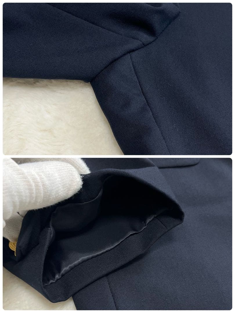 ブルックスブラザーズ 紺ブレ シングル ジャケット 金ボタン 346