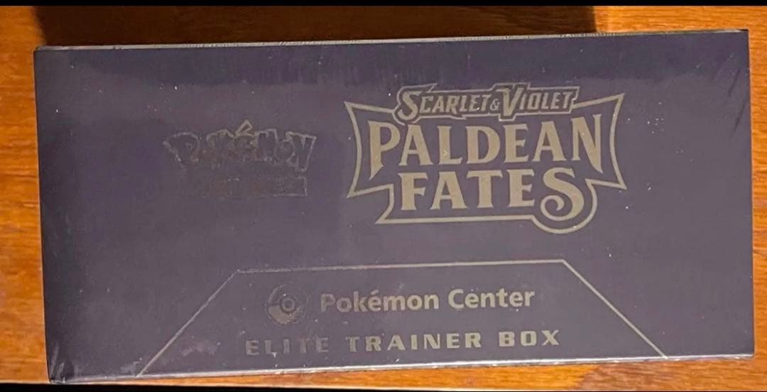 ETB ポケモンセンター限定　ミミッキュ　PALDEAN FATES 未開封