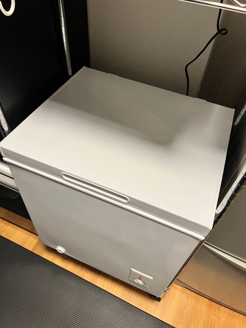 【MAXZEN】家庭用上開き冷蔵or冷凍庫66L ノンフロン チェストフリーザー