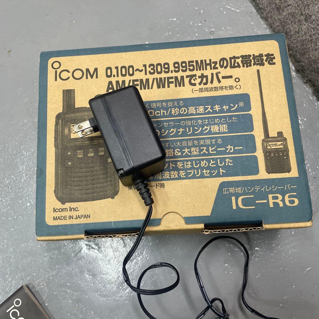 ICOM IC-R6 受信機 バッテリー無し
