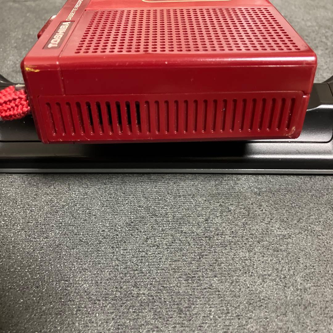 ポータブルプレーヤー TOSHIBA KT-1950R CASSETTE RECORDER RED