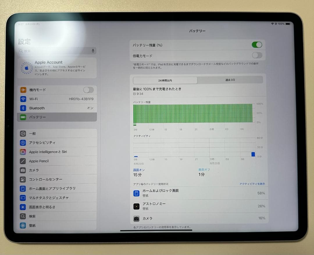 美品！iPad Pro 12.9インチ 第5世代 128GB Wi-Fi