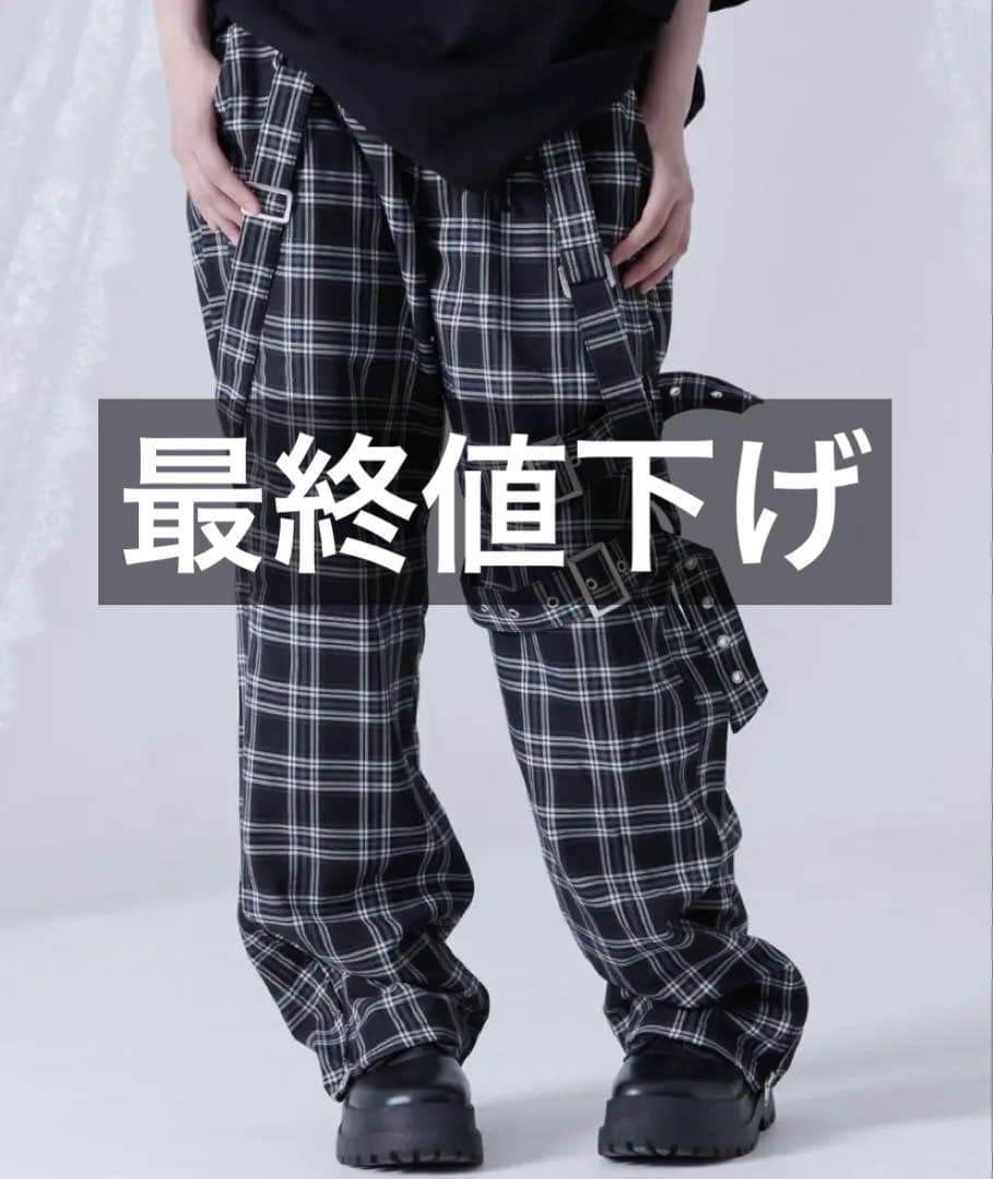 『TRAVAS TOKYO/トラバス トーキョー』ボンテージデザインパンツ