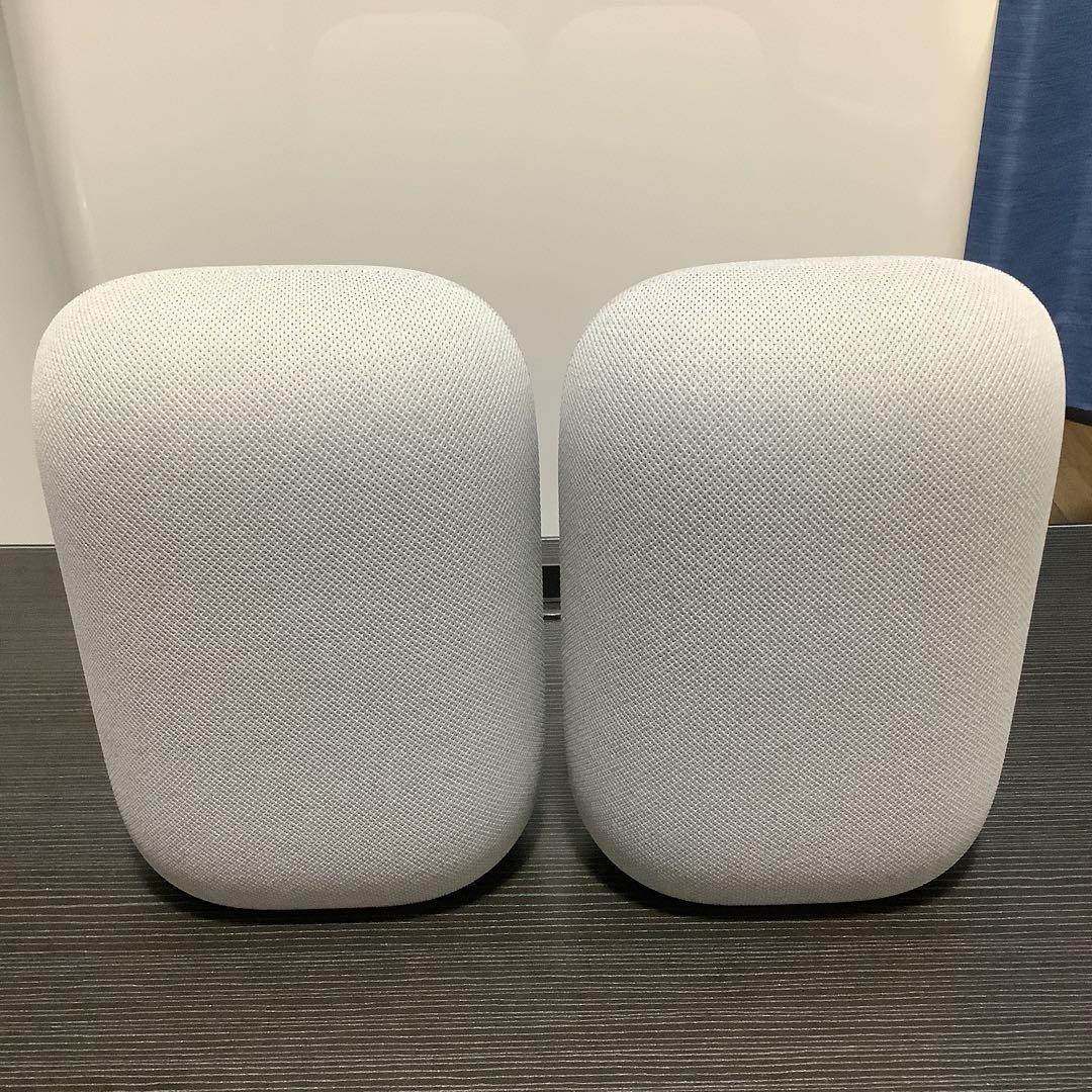 Google nest audio チョーク　ペア
