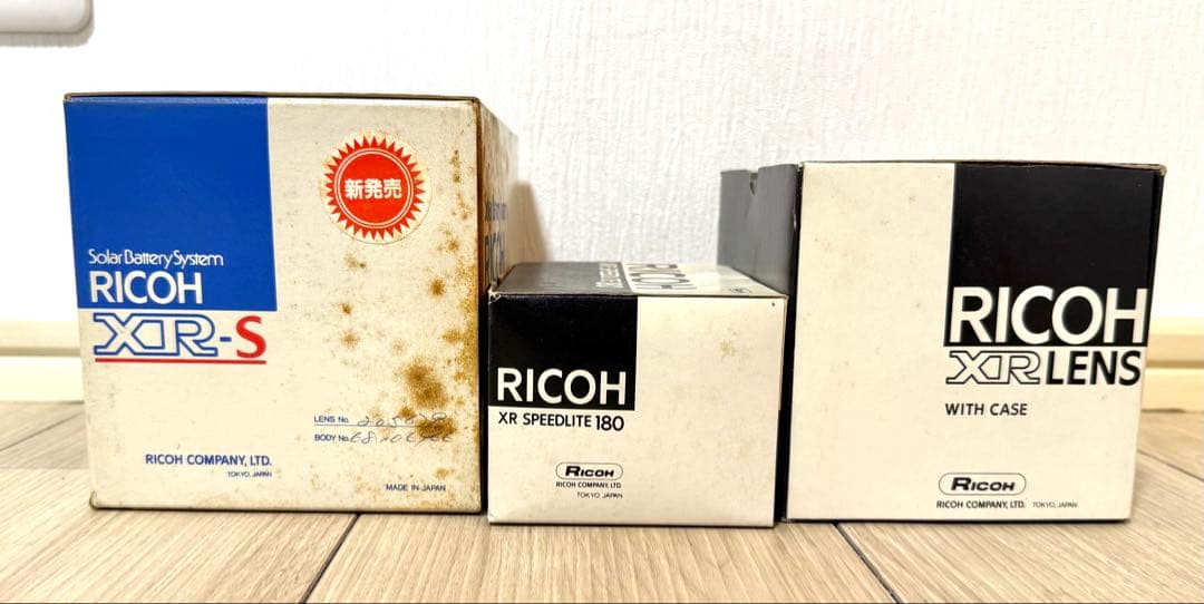 美品 RICOH XR-S カメラ 本体 レンズ ライト まとめ