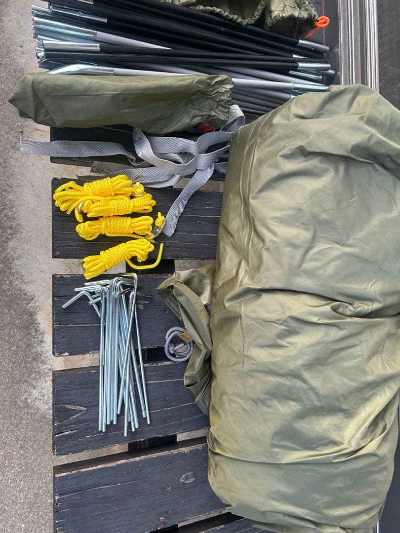 コールマン ツーリングドームst 純正グラウンドシート付き