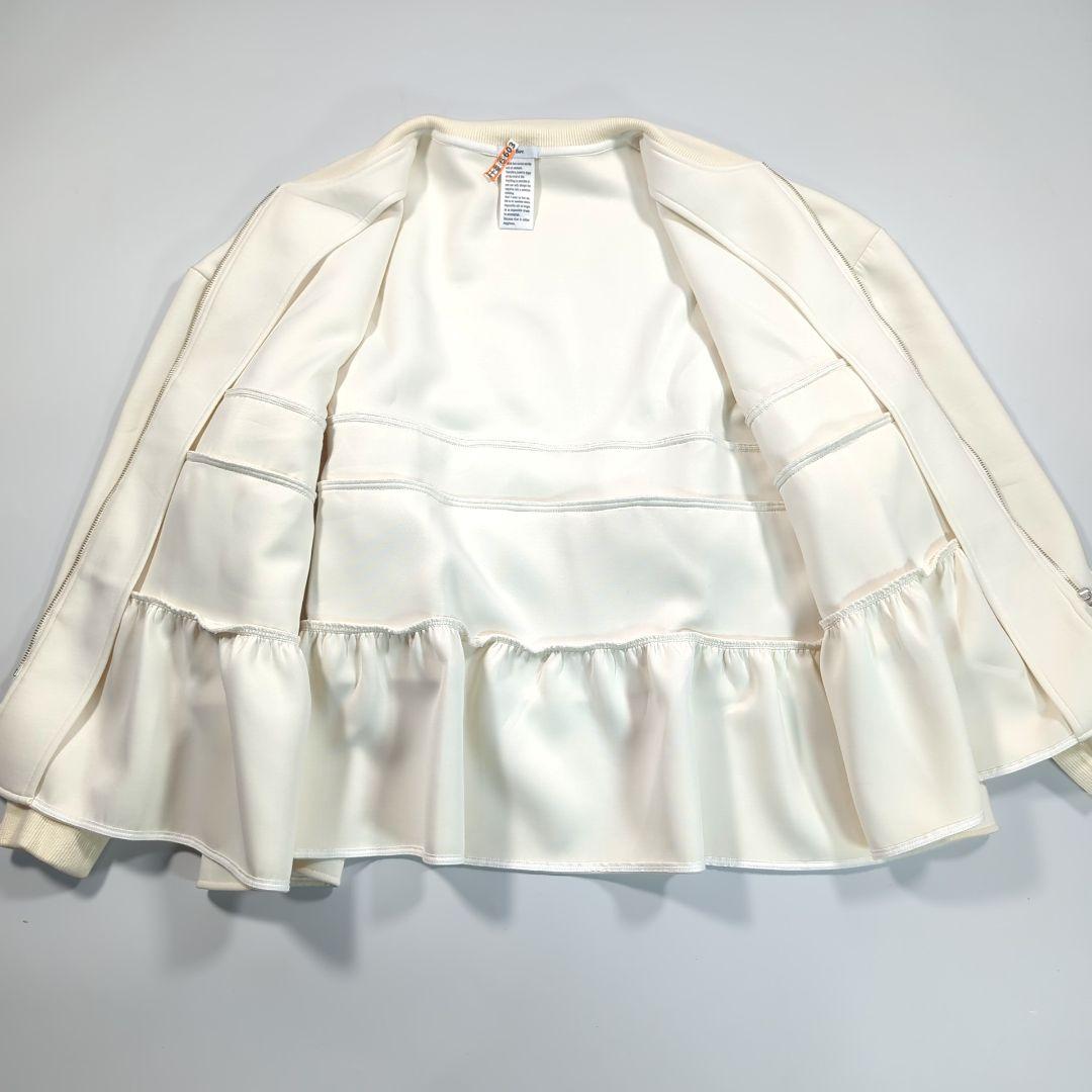 25新作 Sov. ダブスタ NOモノフィラフリルブルゾン F アウター