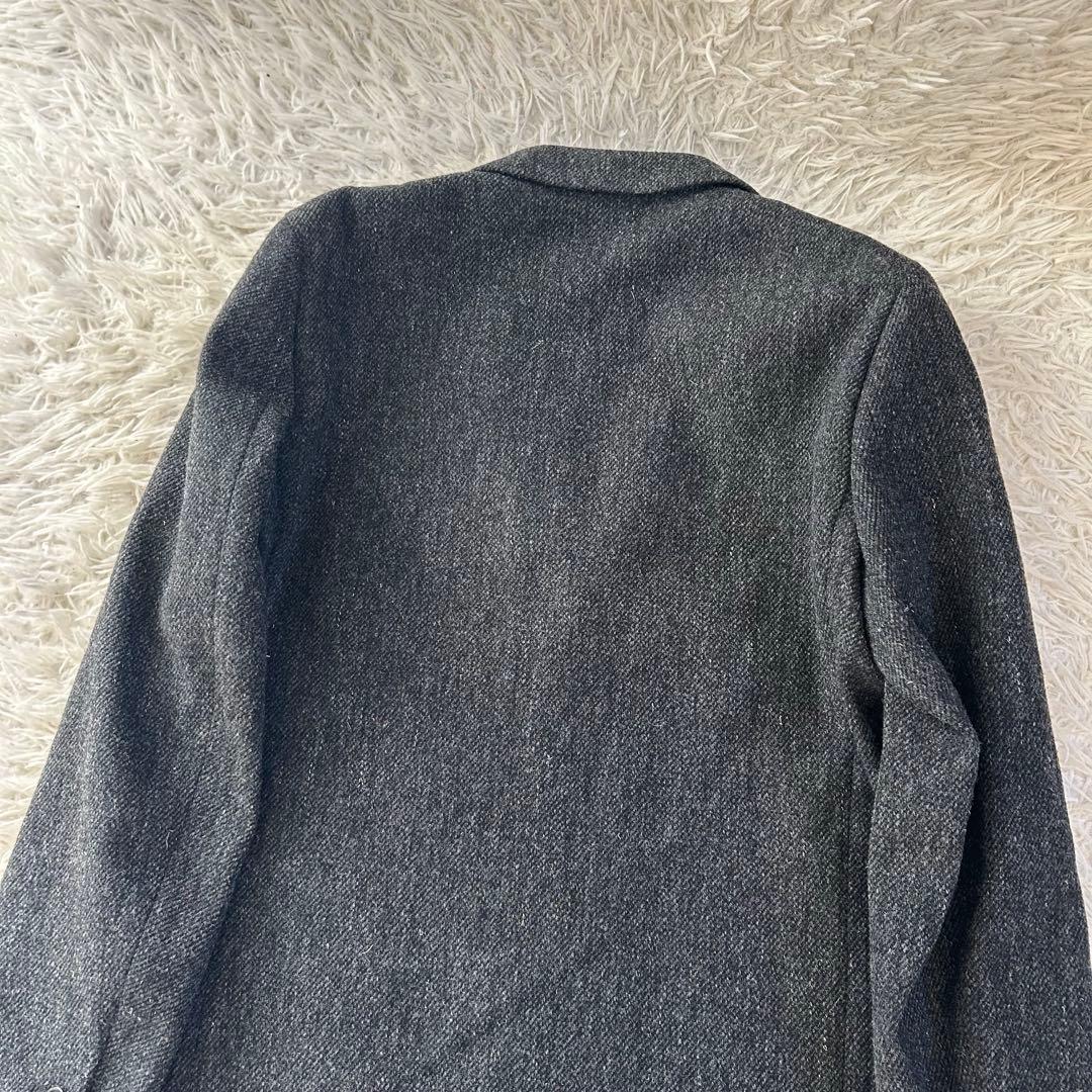 極美品　MARGARET HOWELL ツイード　テーラードジャケット　グレー