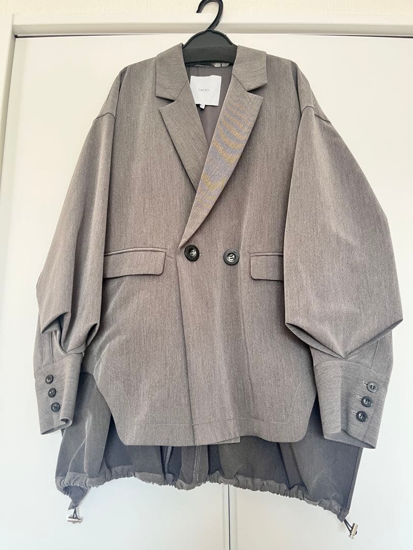 【完売品・未使用】UN3D. W TRIANGLE TUCK JK アンスリード