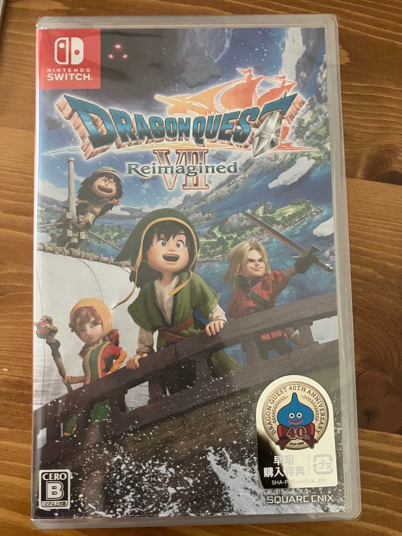【新品未開封】Switch ドラゴンクエスト7 Reimagined 早期特典付