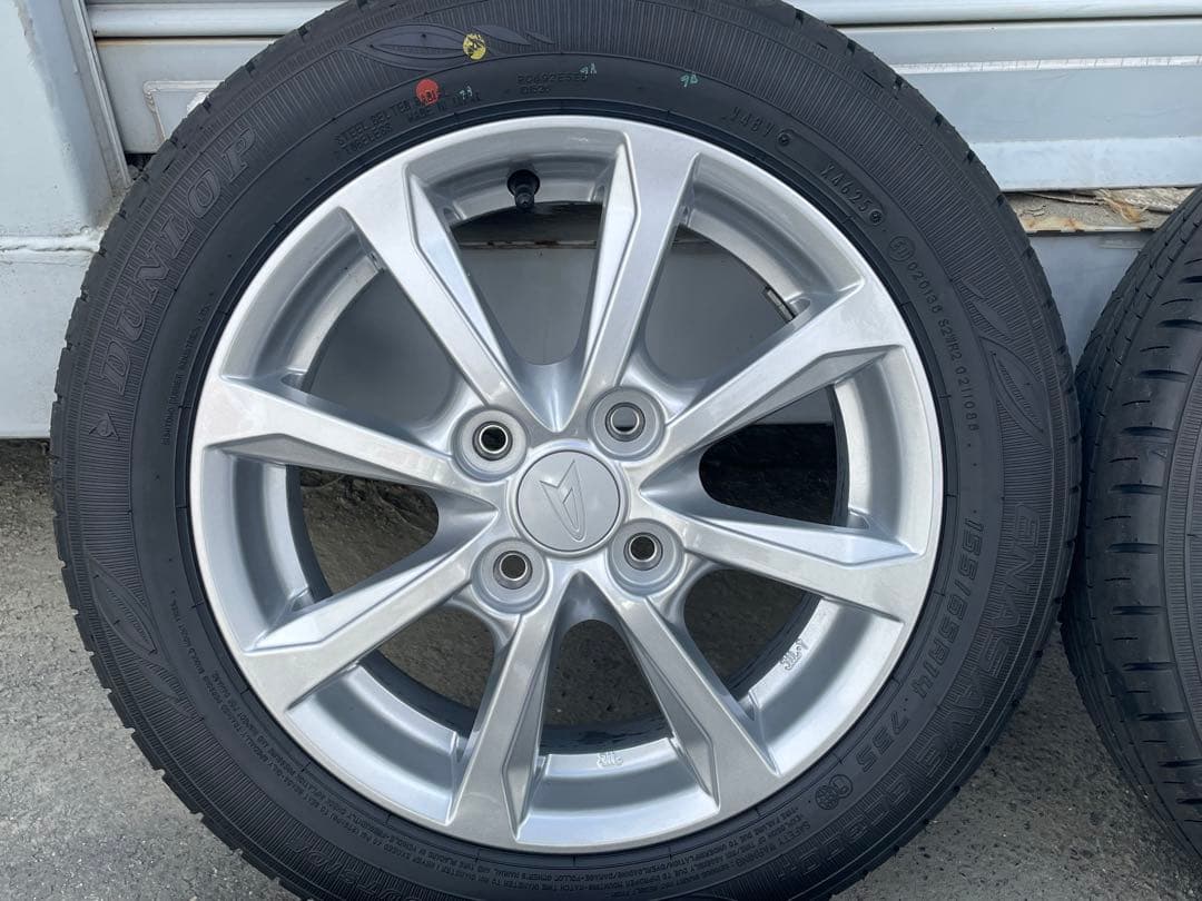 ☆ダイハツ　ミライース　14インチ　純正アルミホイール　4本セット　新車外し☆