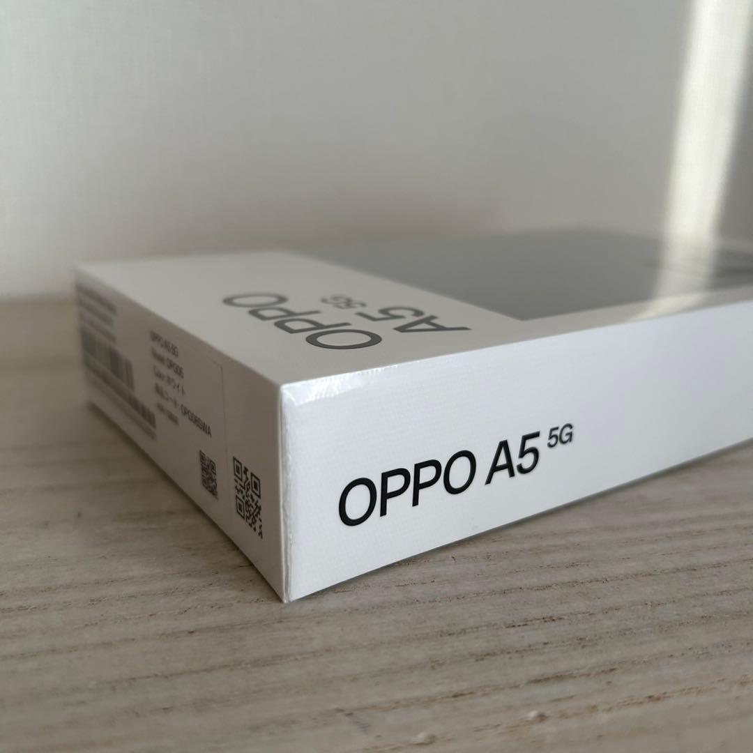 新品未開封 OPPO A5 5G ホワイト 128GB