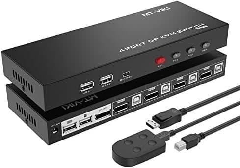 DisplayPort DP 切替器 4 ポート MT-VIKI