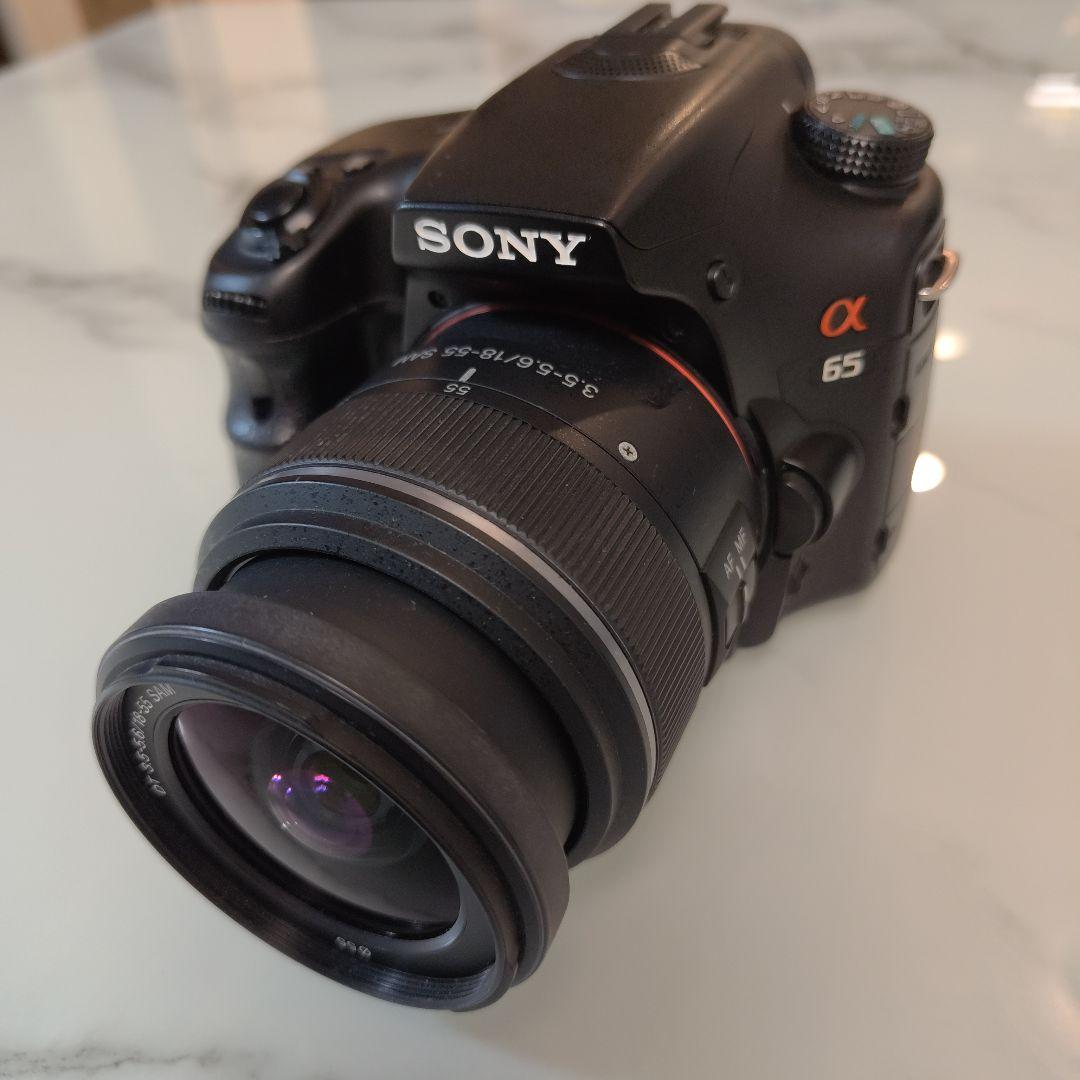 SONY ソニー デジタル一眼レフカメラ α65 SLT-A65V