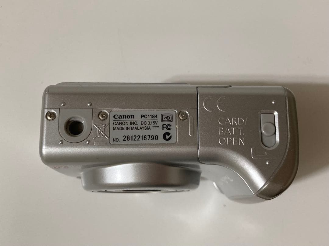 動作確認済 Canon PowerShotA530 デジタルカメラ SDカード付