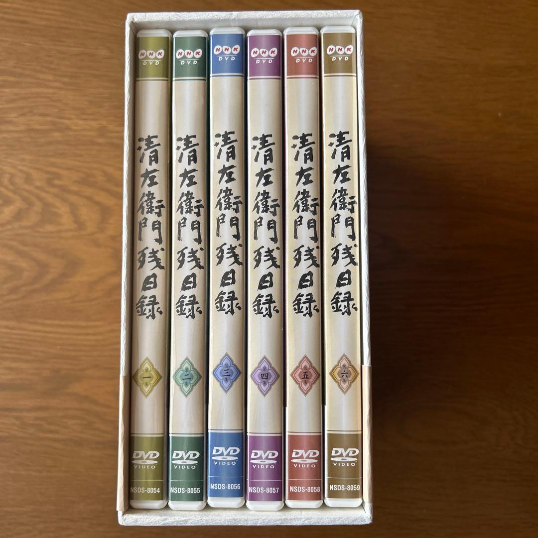 【ほぼ新品未使用】清左衛門残日録 DVD BOX 6枚組 NHK 帯付き