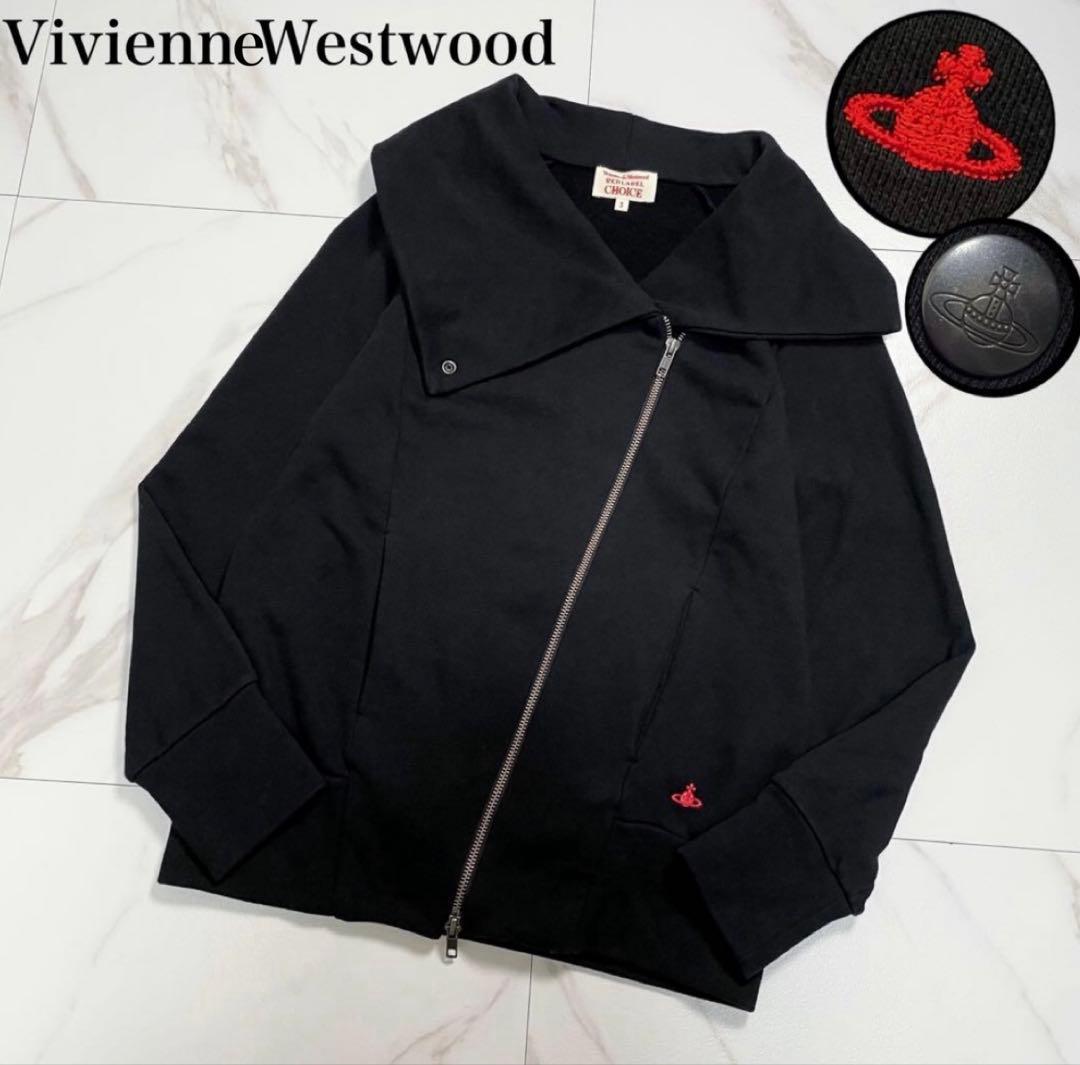 VivienneWestwood 変形ショールカラーブルゾン オーブ刺繍2way