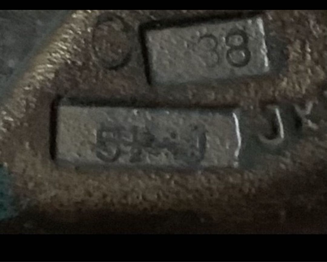 旧車？114.3 4穴　4本セット　オフセット38 5.5J