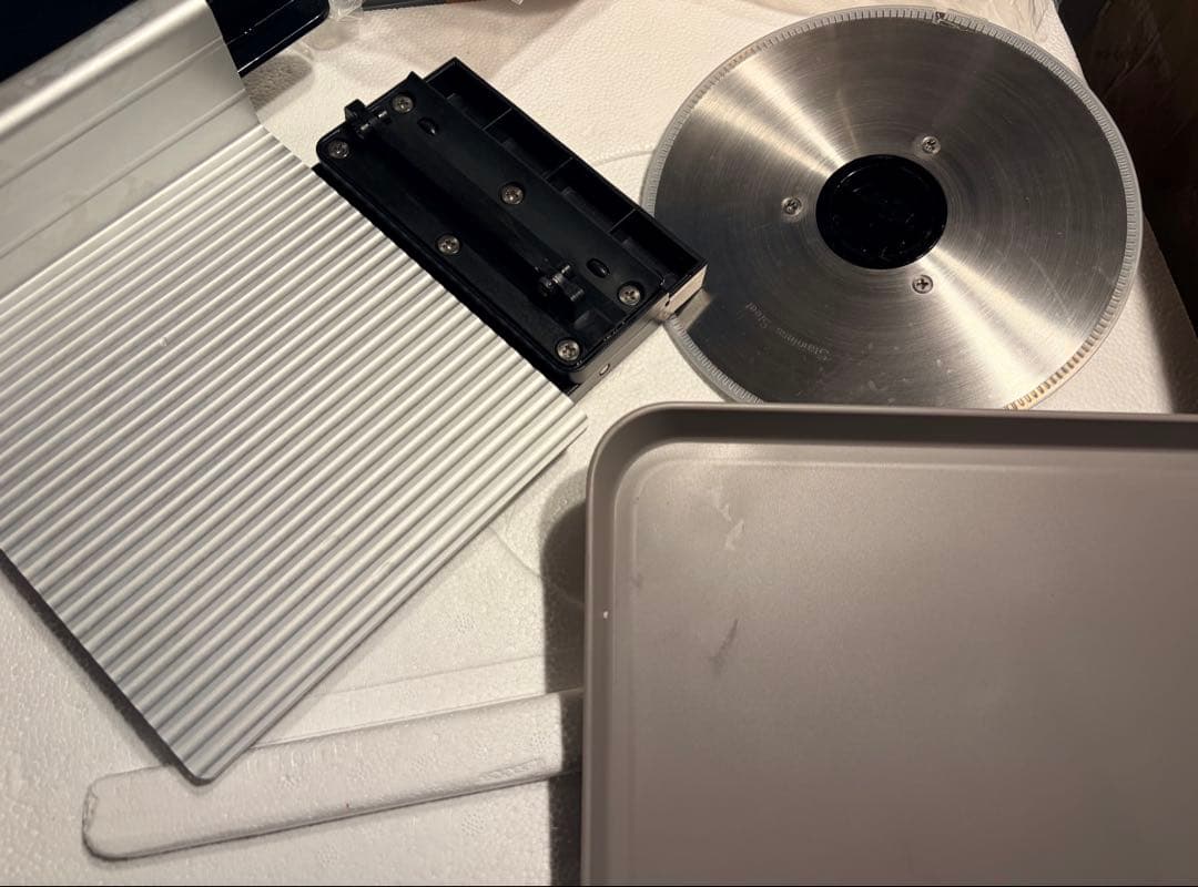 大幅値下げ！ほぼ新品！Hanchen 電動スライサー 【折りたたみ式】 送料無料