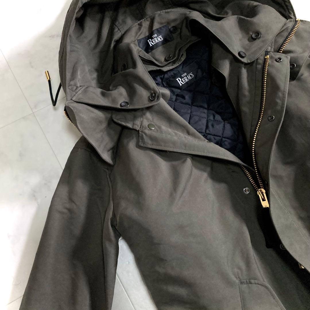 美品 ザリラクス ドゥーズィエムクラス ボアライナー付 モッズコート