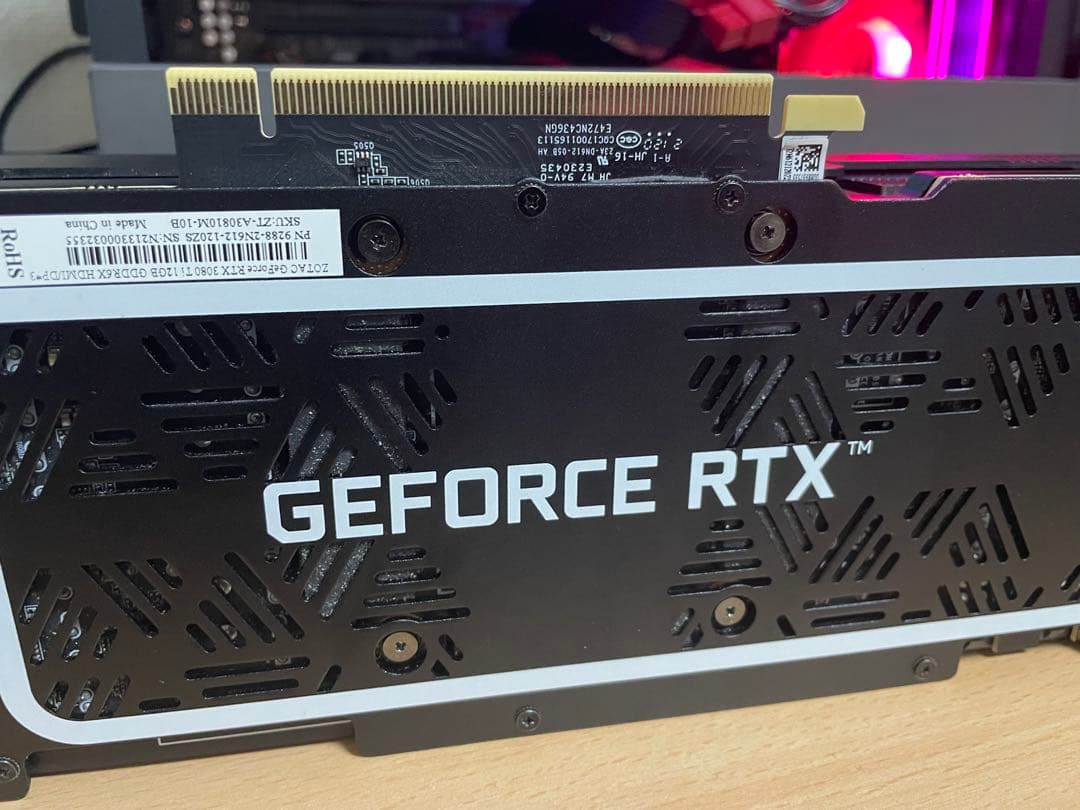 グラフィックボード・グラボ・ビデオカード zotac RTX 3080Ti