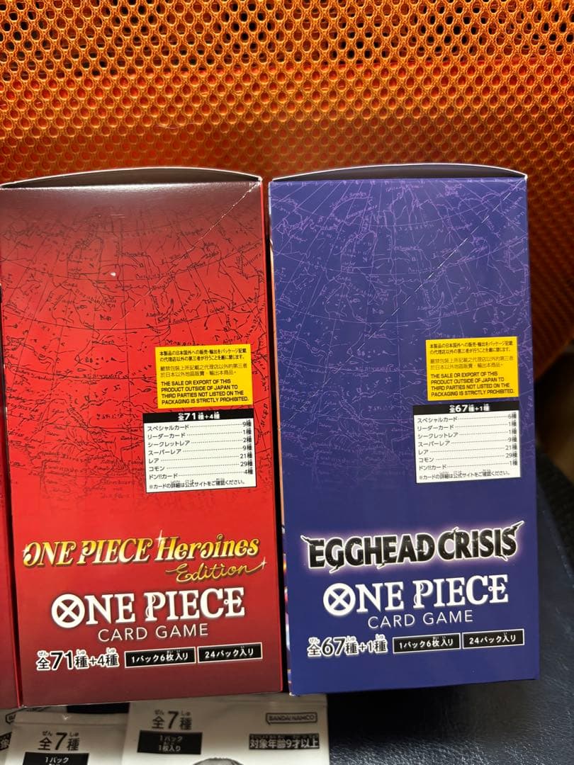 ワンピースカード　ヒロインズエディション、エッグヘッド 3BOX テープ付き