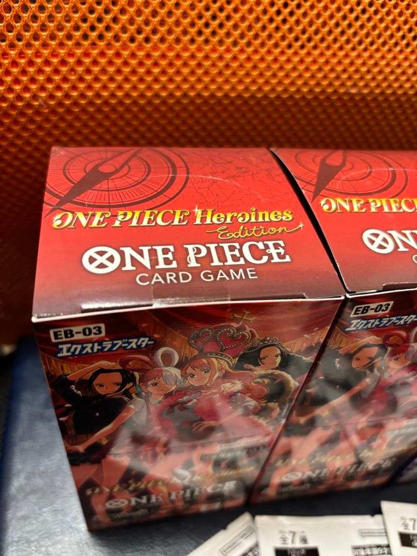 ワンピースカード　ヒロインズエディション、エッグヘッド 3BOX テープ付き