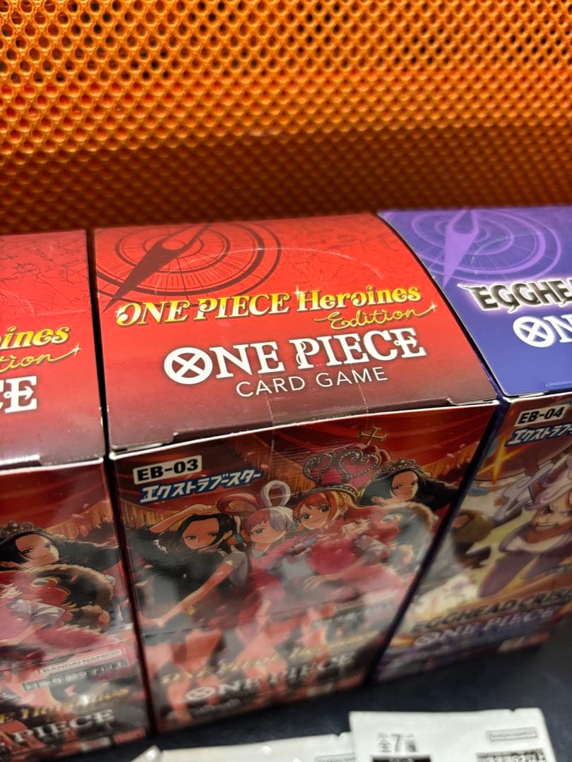 ワンピースカード　ヒロインズエディション、エッグヘッド 3BOX テープ付き