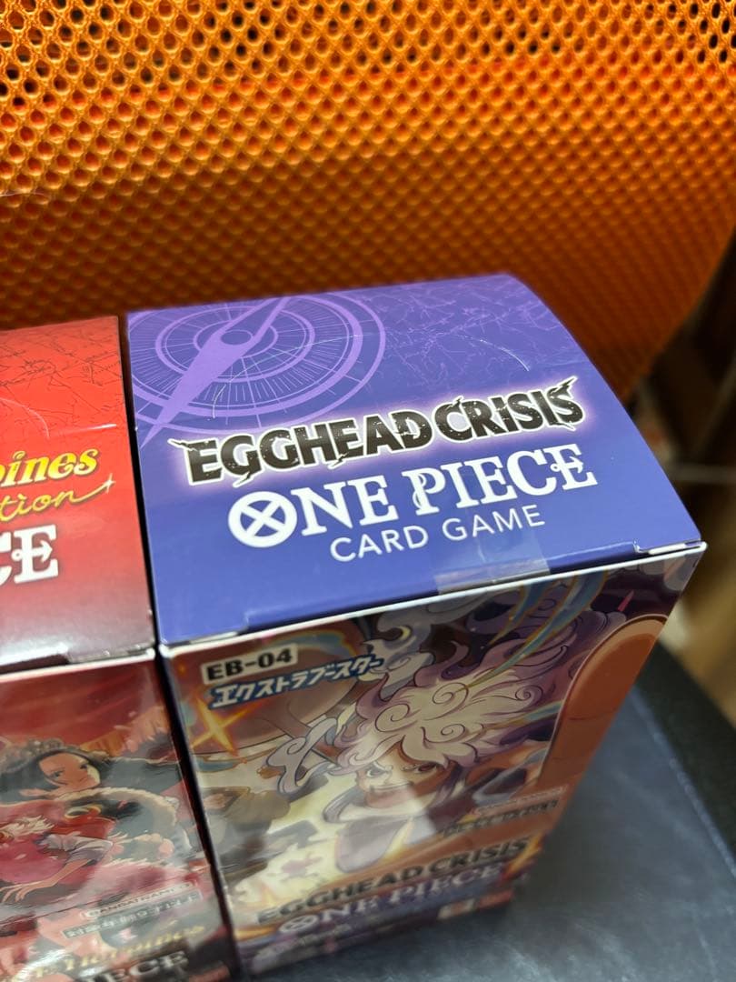 ワンピースカード　ヒロインズエディション、エッグヘッド 3BOX テープ付き
