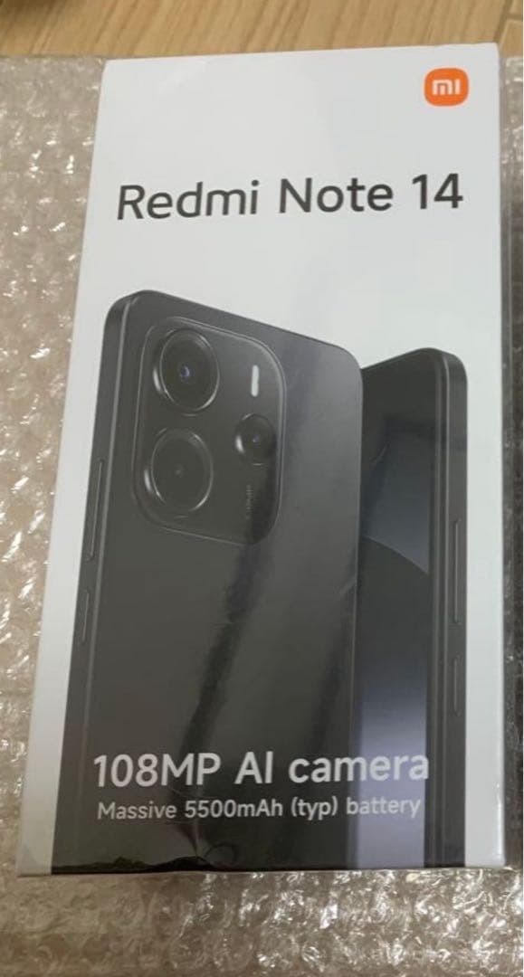 スマートフォン本体 Redmi Note 14 Ocean Blue 8GB+256GB