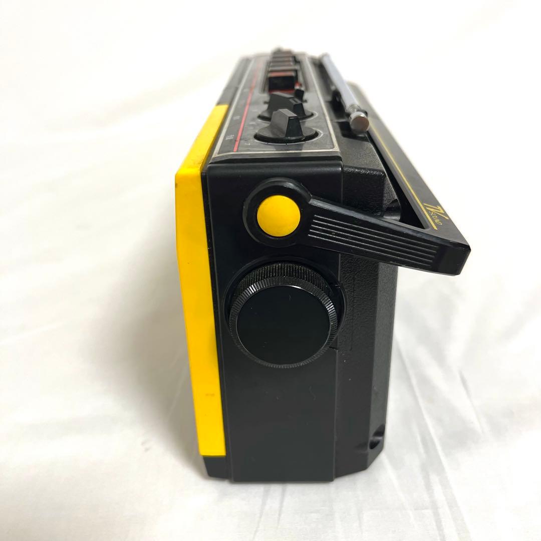 【希少】SANYO サンヨー ラジカセ MR-A7TV イエロー