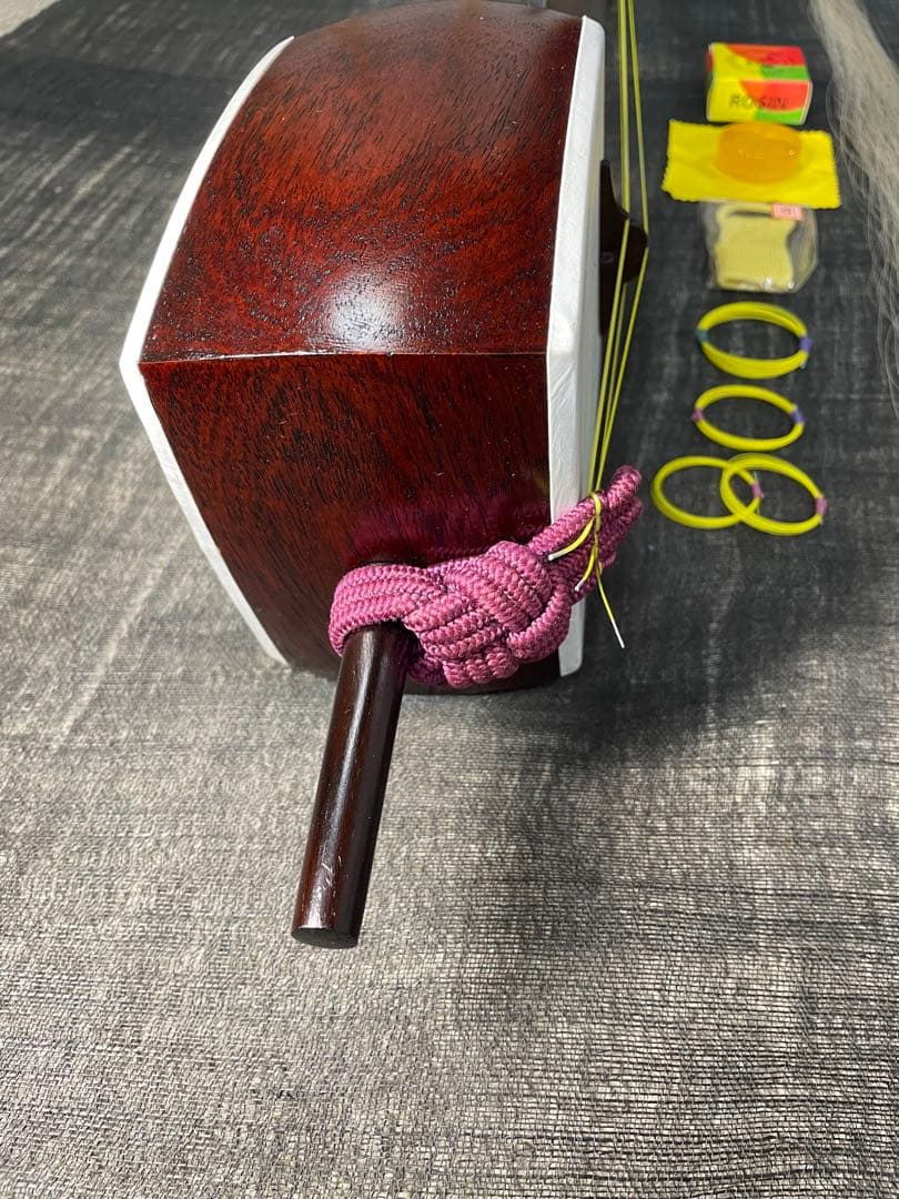 和胡弓　竹弓馬毛　　付属品