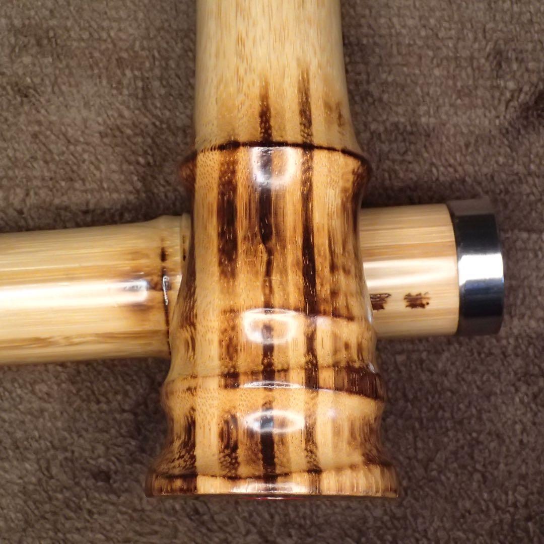 尺八 高級合竹曲管 蝴蝶 １尺４寸管(F♯)