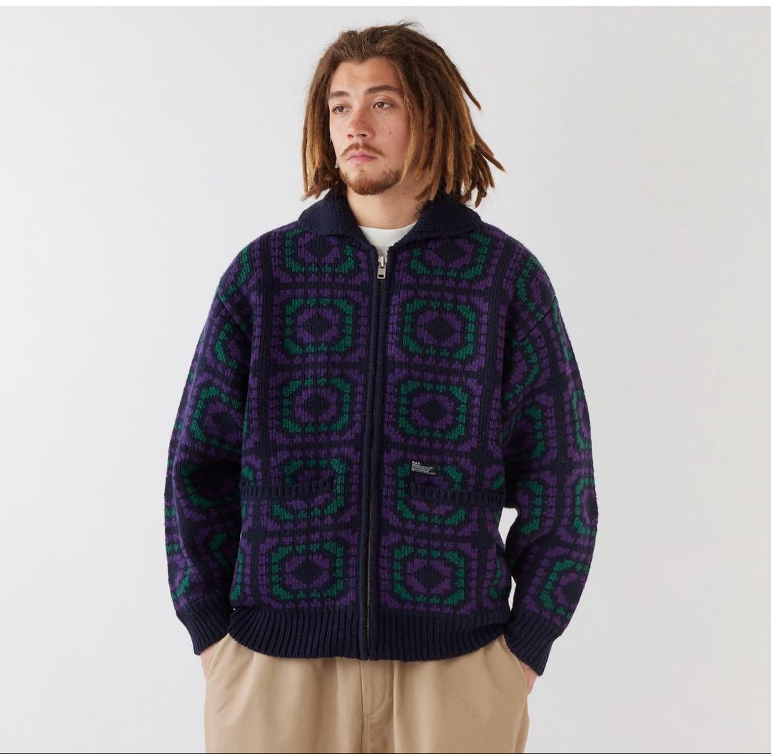 最終値下げFAT COWCHET TITCH PURPLE ニット